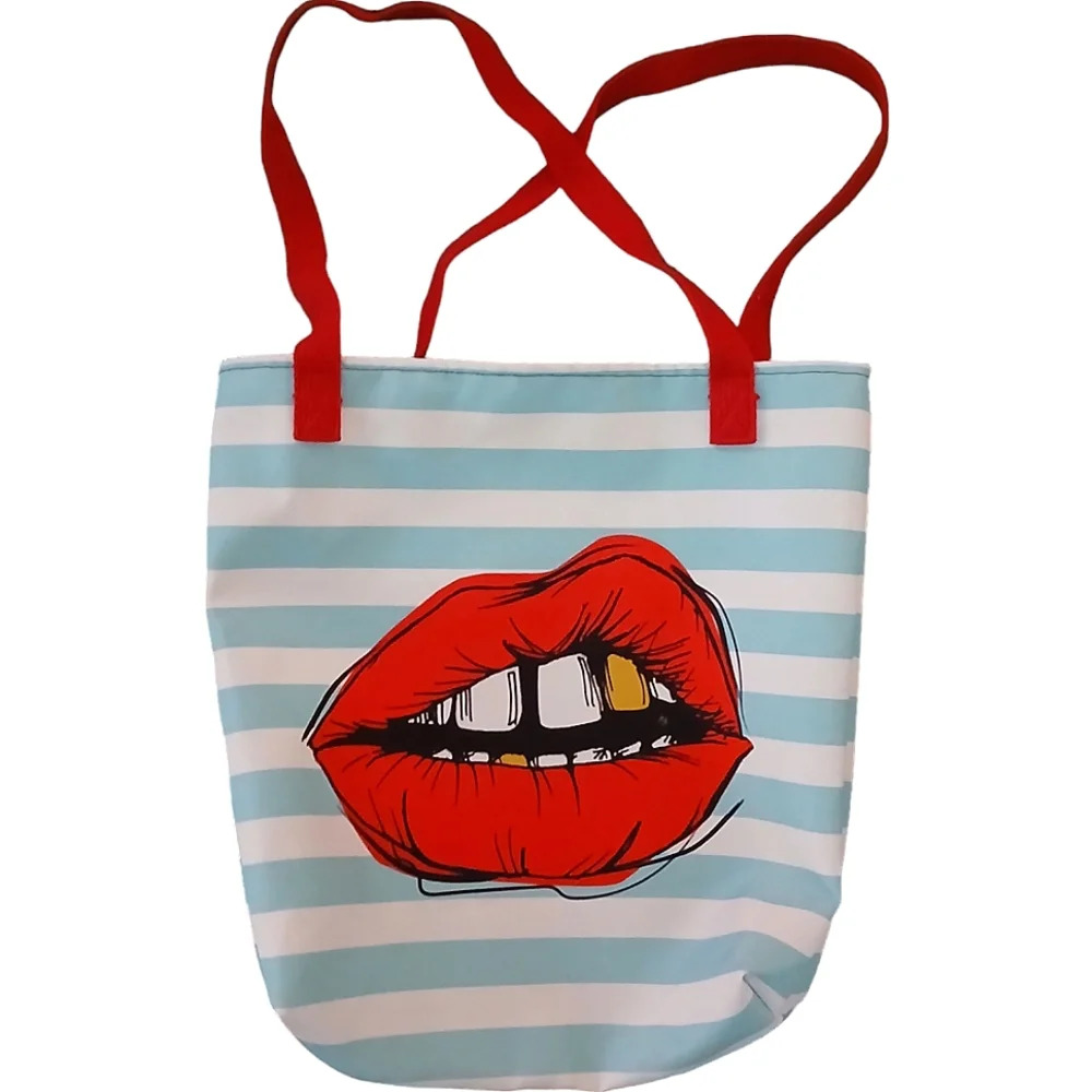 Tote Bag w/ Graphic Canvas Shopping Beach Bag Reusable Bag Urban State of Funk